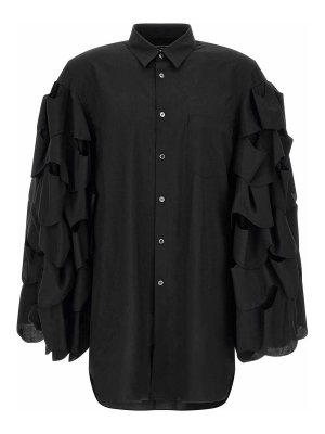 COMME DES GARÇONS HOMMES PLUS: Camisas - Camisa - Negro