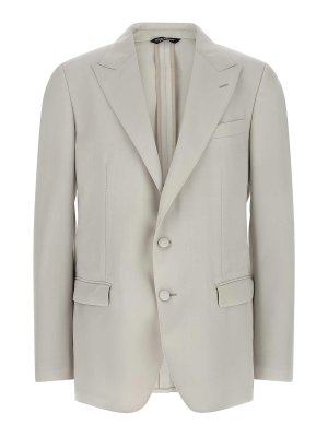 DOLCE & GABBANA: Vestes de costume - Blazer - Gris