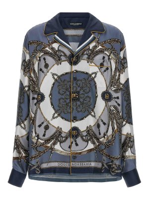 DOLCE & GABBANA: Hemden - Hemd - Blau