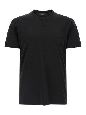 DOLCE & GABBANA: T-shirts - T-Shirt - Schwarz