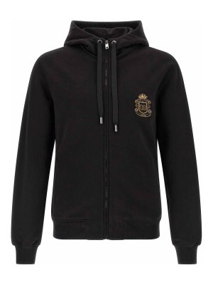 DOLCE & GABBANA: Sweatshirts & Pulls - Sweat-Shirts - Noir