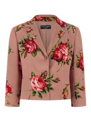 DOLCE & GABBANA: ブレザー - ブレザー - ヌードカラー