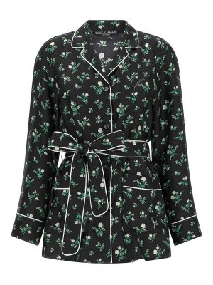 DOLCE & GABBANA: shirts - Flowers Printed Shirt