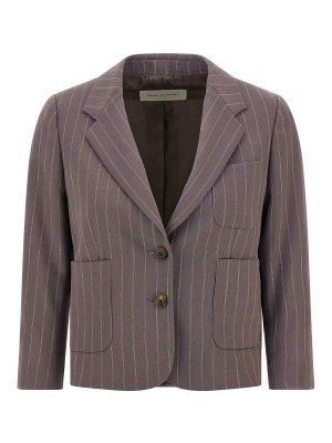 DRIES VAN NOTEN: ブレザー - ブレザー - グレー