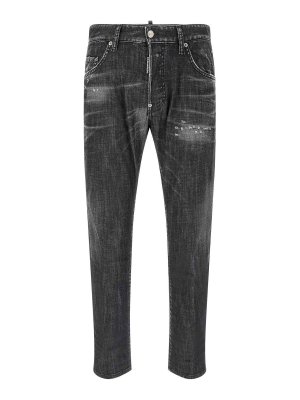 DSQUARED2: Straight Leg Jeans - Straight Leg Jeans - Grau