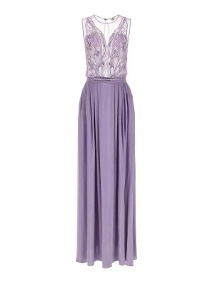 ELISABETTA FRANCHI: イブニングドレス - イブニングドレス - 紫