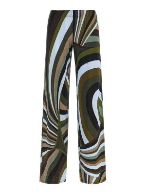 EMILIO PUCCI: Pantalones casual - Pantalón Casual - Multicolor