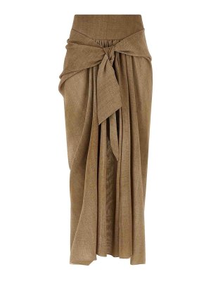 ERMANNO SCERVINO: Long skirts - Marocain Skirt