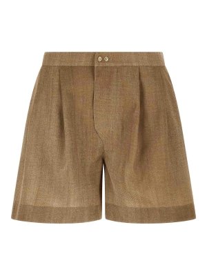 ERMANNO SCERVINO: Hosen Shorts - Shorts - Beige