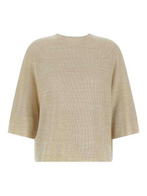FABIANA FILIPPI: crew necks - Lam Thread Sweater