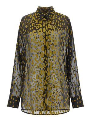 SALVATORE FERRAGAMO: shirts - Georgette Devor Shirt