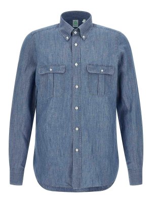 FINAMORE 1925: Hemden - Hemd - Blau
