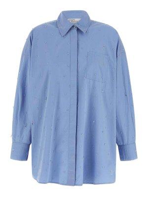 GIUSEPPE DI MORABITO: Chemises - Chemise - Bleu Clair