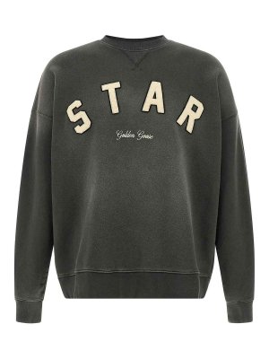 GOLDEN GOOSE: Sweatshirts & Pulls - Sweat-Shirts - Gris