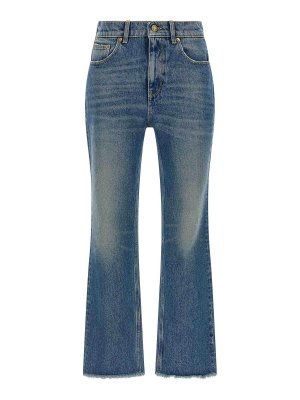 GOLDEN GOOSE: flared jeans - Deryn Jeans