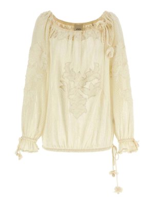 ISABEL MARANT: Blusas - Blusa - Beis