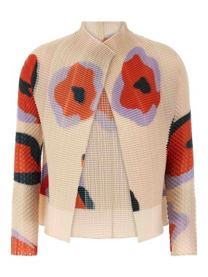 ISSEY MIYAKE: カーディガン - カーディガン - ベージュ