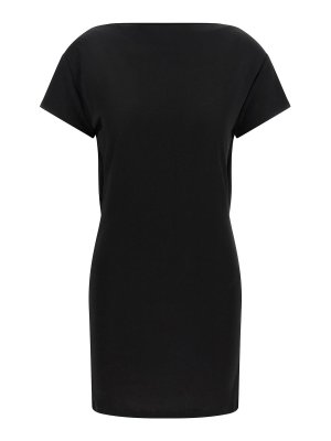 JACQUEMUS: Knielange Kleider - Knielanges Kleid - Schwarz