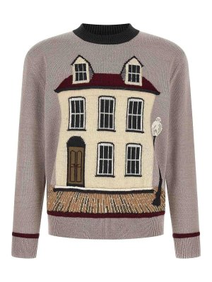 JUNYA WATANABE: crew necks - Jacquard Sweater