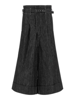 JUNYA WATANABE: flared jeans - High Waist Jeans