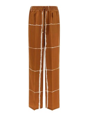 KITON: Pantalones casual - Pantalón Casual - Marrón