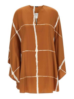 KITON: blouses - Caftan Blouse