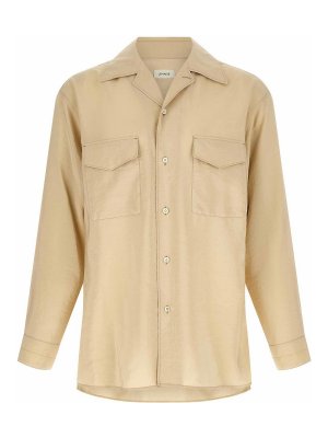 LEMAIRE: camicie - Camicia con colletto convertibile