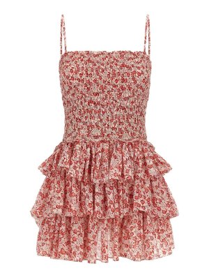 Isabel Marant Etoile: Vestidos media pierna - Vestido Midi - Rojo