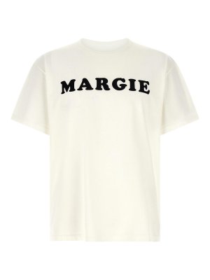 MM6 MAISON MARGIELA: t-shirts - Arc Print T-Shirt