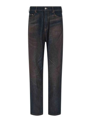 MM6 MAISON MARGIELA: straight leg jeans - 5-Pocket Jeans