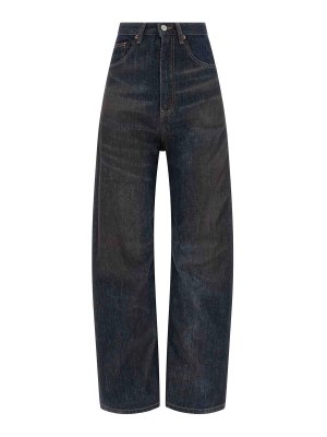MM6 MAISON MARGIELA: straight leg jeans - 5-Pocket Jeans