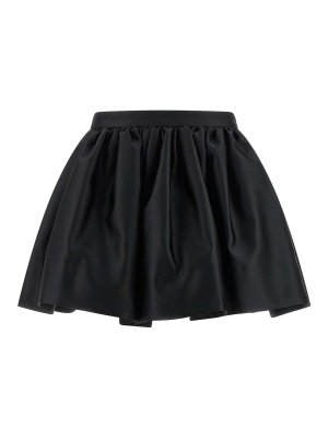 RABANNE: mini skirts - Satin Skirt