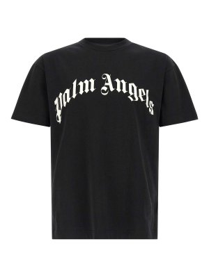 Palm Angels: Tシャツ - Tシャツ - 白