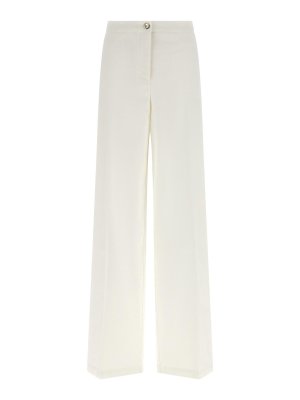 Pinko: Pantalones casual - Pantalón Casual - Blanco