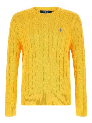 POLO RALPH LAUREN: crew necks - Cotton Braided Sweater