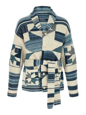 POLO RALPH LAUREN: cardigans - Patchwork Cardigan