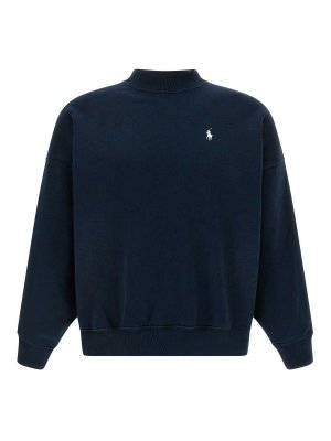 POLO RALPH LAUREN: スウェット＆セーター - スウェットシャツ/セーター - ブルー