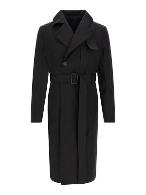 RICK OWENS: trench coats - Mastodon Trench Coat