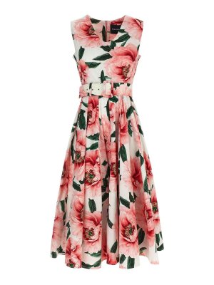 SAMANTHA SUNG: Robe longueur genou - Robe Au Genou - Couleur Chair