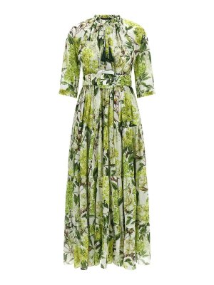 SAMANTHA SUNG: Maxi robe - Maxi Robe - Vert