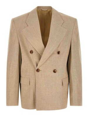 SÉFR: Vestes de costume - Blazer - Beige