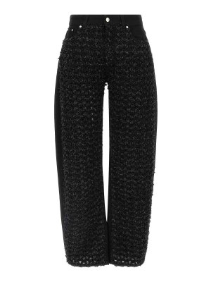 STELLA McCARTNEY: Straight Leg Jeans - Straight Leg Jeans - Schwarz