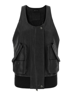 The Attico: vests - Blouson Vest