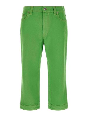VERSACE: straight leg jeans - Capri Jeans