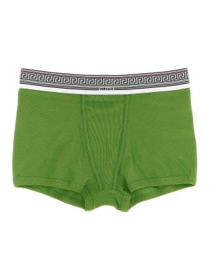 VERSACE: Bañadores y boxer de baño - Boxers De Baño - Verde