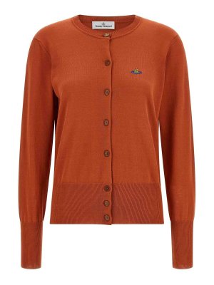 VIVIENNE WESTWOOD: Cárdigans - Cárdigan - Naranja