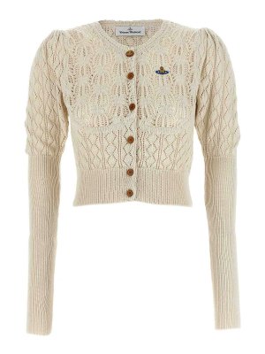 VIVIENNE WESTWOOD: Cárdigans - Cárdigan - Beis