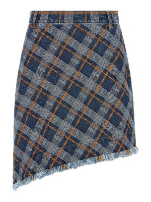 VIVIENNE WESTWOOD: Minifaldas - Minifalda - Azul