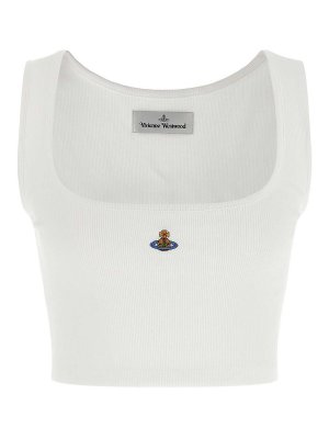 VIVIENNE WESTWOOD: Tops & Débardeurs - Top - Blanc