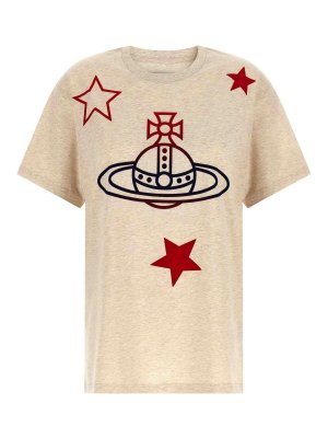 VIVIENNE WESTWOOD: Camisetas - Camiseta - Beis